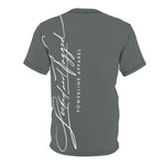 Short Sleeve - Straight Up Signature - Grey