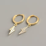 Diamond Lightning Earrings