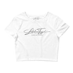 Crop Top - Bolt Back Signature - White