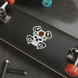 Sticker - Skully - Cross Hooks