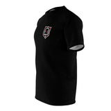 Short Sleeve - The Crest Premium - Black and Burg