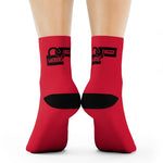 Socks - Bolt Crew Socks - Red