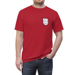 Short Sleeve - The Crest Premium - Burg and White