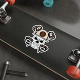 Sticker - Skully - Cross Hooks