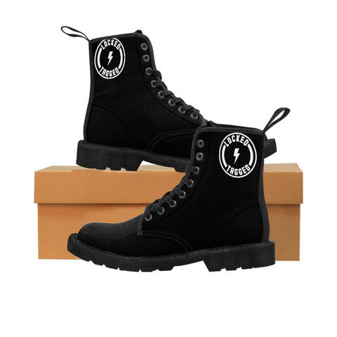 Kicks - Badge Boots - Black