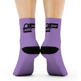 Socks - Bolt Crew Socks - Purps