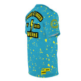 Short Sleeve - Year 3 Premium - Splatter - Yellow/Blu