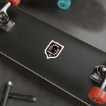 Sticker - The Crest - Black and Burg