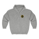 Hooded Zip Up - Mandate This - Yellow