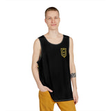 Sleeveless - The Crest Premium - Black and Golden