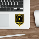 Sticker - The Crest - Black and Gold