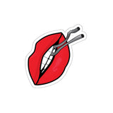 Sticker - Cotter Lips - Red