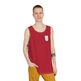 Sleeveless - The Crest Premium - Burg and White