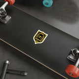 Sticker - The Crest - Black and Gold