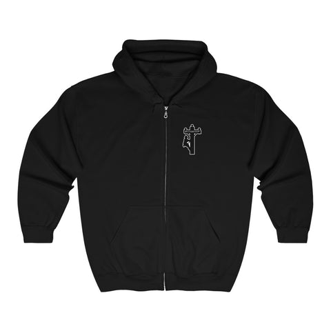 Hooded Zip Up - Pole Top - Up To 5xl