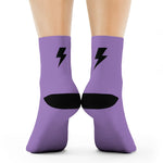 Socks - Simple Bolt Socks - Purps