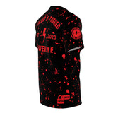 Short Sleeve - Year 3 Premium - Splatter - Red/Black