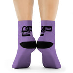 Socks - Bolt Crew Socks - Purps