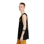 Sleeveless - The Crest Premium - Black and Golden