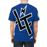 Short Sleeve - The Y3 Sidewinder Premium  - Blue/White