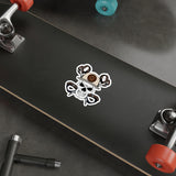 Sticker - Skully - Cross Hooks