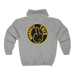 Hooded Zip Up - Mandate This - Yellow