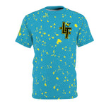 Short Sleeve - Year 3 Premium - Splatter - Yellow/Blu