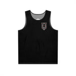 Sleeveless - The Crest Premium - Black and Burg