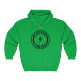 Hooded Zip Up - Back Bolt