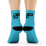 Socks - Bolt Crew Socks - Blue