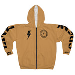 Hooded Zip up - Bolt Skull Candy - Desert