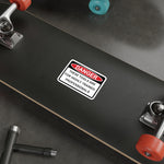 Sticker - DANGER - Hight Trained Professionals