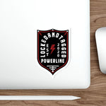 Sticker - The Crest - Black and Burg