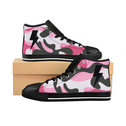 Kicks - Her Bolt Shoes - Pink Camo