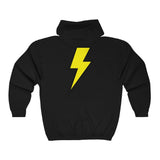 Hooded Zip Up - Back Bolt - Yellow