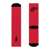 Socks - Bolt Crew Socks - Red