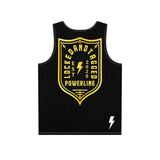 Sleeveless - The Crest Premium - Black and Golden