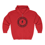 Hooded Zip Up - Back Bolt