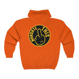 Hooded Zip Up - Mandate This - Yellow