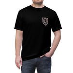 Short Sleeve - The Crest Premium - Black and Burg