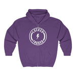 Hooded Zip Up - The Arch - Badge