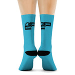 Socks - Bolt Crew Socks - Blue