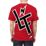 Short Sleeve - The Y3 Sidewinder Premium  - Red/White