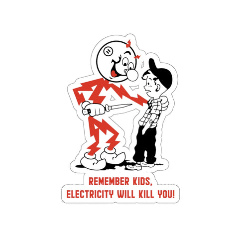 Sticker - Electricity Kills