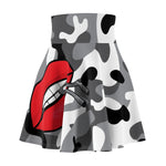 Skirt - Cotter Lips - White Camo