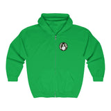 Hooded Zip Up - Mandate This - Green Camo