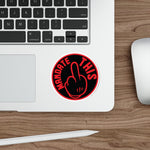 Sticker - Mandate This - Round Black/Red