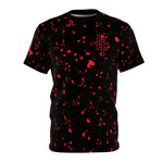 Short Sleeve - Year 3 Premium - Splatter - Red/Black