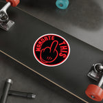 Sticker - Mandate This - Round Black/Red