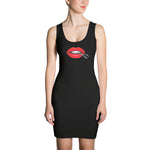 Dress - Cotter Lips Dress - Black